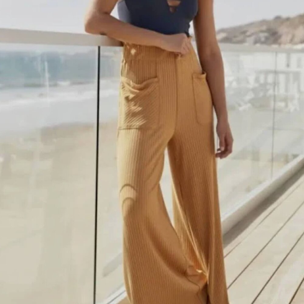 FP Movement Peach Flowy Pants